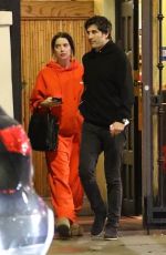 ASHLEY BENSON and Brandon Davis at Matsuhisa in Beverly Hills 12/20/2023