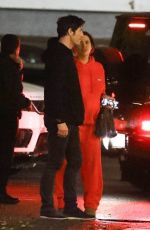 ASHLEY BENSON and Brandon Davis at Matsuhisa in Beverly Hills 12/20/2023