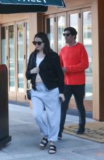 ASHLEY BENSON and Brandon Davis Leaves Cipriani in Beverly Hills 01/10/2024