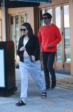 ASHLEY BENSON and Brandon Davis Leaves Cipriani in Beverly Hills 01/10/2024