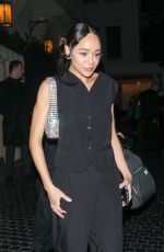 ASHLEY MADEKWE LEaves Critics Choice Awards Afterparty at Chateau Marmont in Los Angeles 01/14/2024