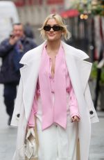 ASHLEY ROBERTS Arrives at Heart Breakfast Show in London 01/29/2024