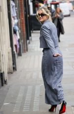 ASHLEY ROBERTS Arrives at Heart Breakfast Studio in London 01/30/2024