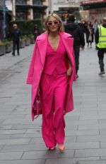 ASHLEY ROBERTS at Heart Radio in London 01/05/2024