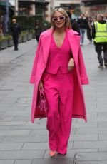 ASHLEY ROBERTS at Heart Radio in London 01/05/2024