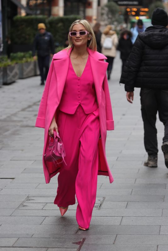 ASHLEY ROBERTS at Heart Radio in London 01/05/2024