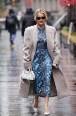 ASHLEY ROBERTS at Heart Radio in London 01/23/2024