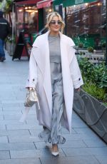 ASHLEY ROBERTS Leaves Global Radio in London 01/26/2024