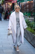 ASHLEY ROBERTS Leaves Global Radio in London 01/26/2024