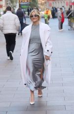 ASHLEY ROBERTS Leaves Global Radio in London 01/26/2024