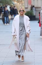 ASHLEY ROBERTS Leaves Global Radio in London 01/26/2024