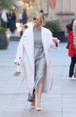 ASHLEY ROBERTS Leaves Global Radio in London 01/26/2024
