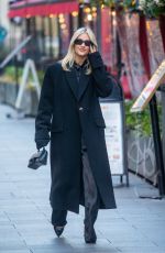 ASHLEY ROBERTS Leaves Global Radio Studios in London 01/04/2023