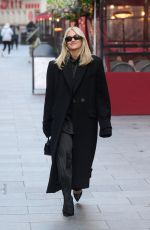 ASHLEY ROBERTS Leaves Global Radio Studios in London 01/04/2023