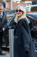 ASHLEY ROBERTS Leaves Global Radio Studios in London 01/04/2023