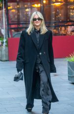 ASHLEY ROBERTS Leaves Global Radio Studios in London 01/04/2023