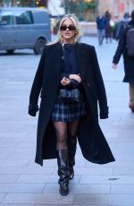 ASHLEY ROBERTS Leaves Global Radio Studios in London 01/10/2024
