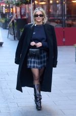 ASHLEY ROBERTS Leaves Global Radio Studios in London 01/10/2024