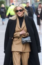 ASHLEY ROBERTS Leaves Global Radio Studios in London 01/11/2024