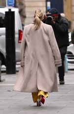 ASHLEY ROBERTS Leaves Heart FM Radio in London 01/12/2024