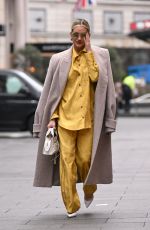 ASHLEY ROBERTS Leaves Heart FM Radio in London 01/12/2024