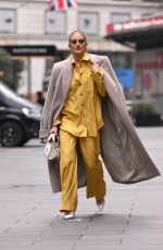 ASHLEY ROBERTS Leaves Heart FM Radio in London 01/12/2024