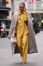 ASHLEY ROBERTS Leaves Heart FM Radio in London 01/12/2024