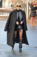 ASHLEY ROBERTS Leaves Heart Radio in London 01/19/2024