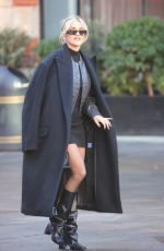 ASHLEY ROBERTS Leaves Heart Radio in London 01/19/2024