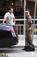 AUBREY PAIGE Leaves a Gym in Miami 01/15/2024