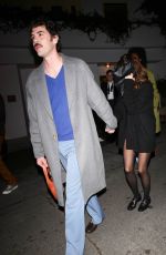 AUBREY PLAZA Leaves Teuila Lalo After-party in West Hollywood 01/15/2024