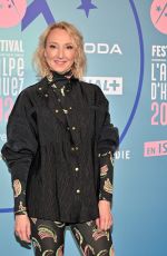AUDREY LAMY at Heureux Gagnants Screening at 27th Alpe d Huez Film Festival 01/17/2024