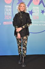 AUDREY LAMY at Heureux Gagnants Screening at 27th Alpe d Huez Film Festival 01/17/2024