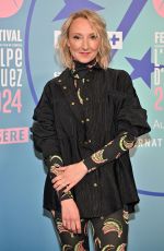 AUDREY LAMY at Heureux Gagnants Screening at 27th Alpe d Huez Film Festival 01/17/2024
