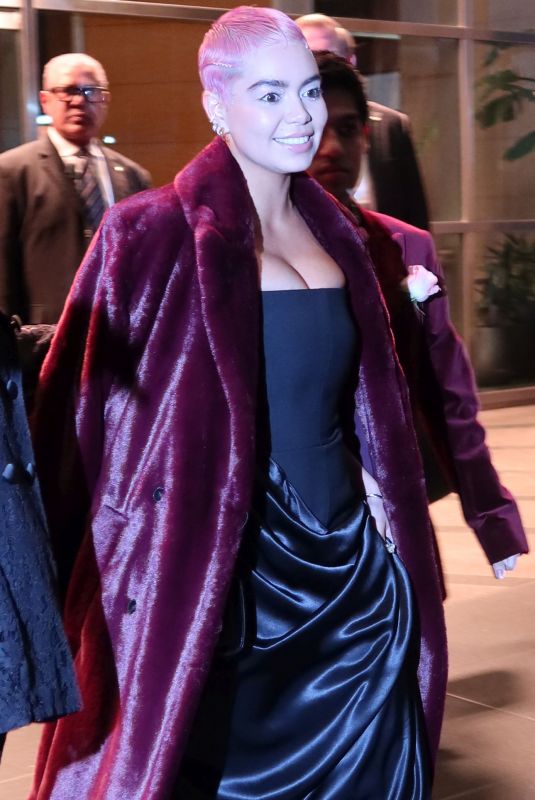AULI’I CARVALHO Arrives at Mean Girls Premiere at AMC Lincoln Square in New York 01/08/2024