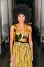 AURELIE KONATE at On Aura Tout Vu Front Row Arrivals at Haute Couture Week in Paris 01/22/2024