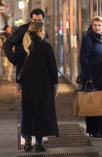 AURORA RAMAZZOTTI Arrives at Michelle Hunizker