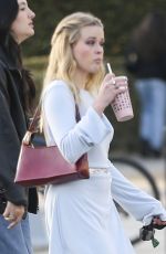 AVA PHILIPPE Out with Her Dog in Santa Monica 01/13/2024