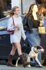 AVA PHILIPPE Out with Her Dog in Santa Monica 01/13/2024