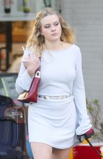 AVA PHILIPPE Out with Her Dog in Santa Monica 01/13/2024