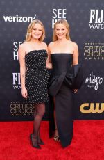 AVA PHILLIPPE and REESE WITHERSPOON at 2024 Critics Choice Awards in Santa Monica 01/14/2024