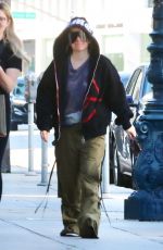 AVRIL LAVIGNE Out and About in Beverly Hills 01/25/2024