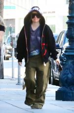 AVRIL LAVIGNE Out and About in Beverly Hills 01/25/2024