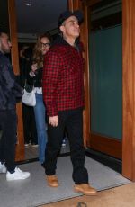 AYDA FIELD and Robbie Williams Leaves Cipriani in Beverly Hills 01/19/2024