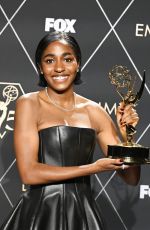 AYO EDEBIRI at 75th Primetime Emmy Awards in Los Angeles 01/15/2024