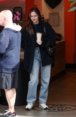 BARBARA PALVIN Out for Juice in Los Angeles 01/03/2024