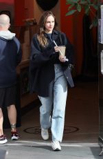 BARBARA PALVIN Out for Juice in Los Angeles 01/03/2024