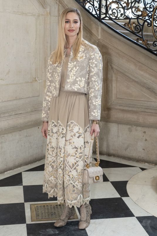 BEATRICE BORROMEO CASIRAGHI at Christian Dior Haute Couture SS24 Show at Paris Fashion Week 01/22/2024