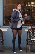 BEATRICE GRANNO Out for Coffee with a Friend in Beverly Hills 01/12/2024