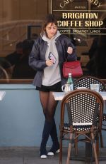BEATRICE GRANNO Out for Coffee with a Friend in Beverly Hills 01/12/2024